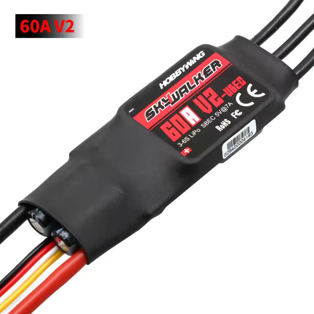 Hobbywing Skywalker V2 ESC Flugzeug 120A 100A 80A 60A 50A 40A 30A 20A 15A UBEC