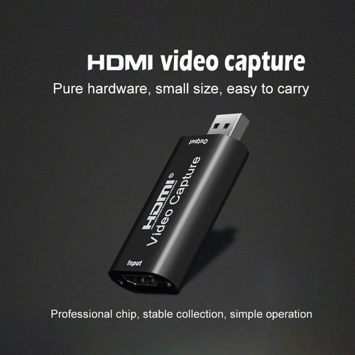 4K Video Capture Card HDMI auf USB 3.0 1080P Live Video Streaming Game Recorder