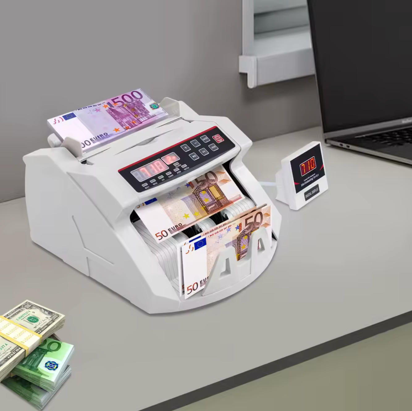Geldzählmaschine Geldzähler Wertzähler Banknotenzähler Scheine Zählmaschine