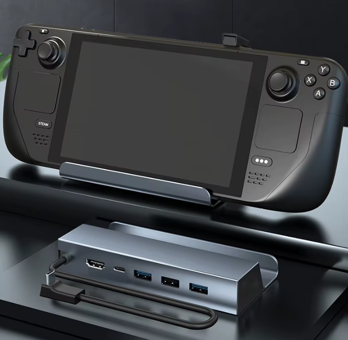 5 in 1 USB-C Dockingstation für Steam Deck Nintendo Switch ROG Ally