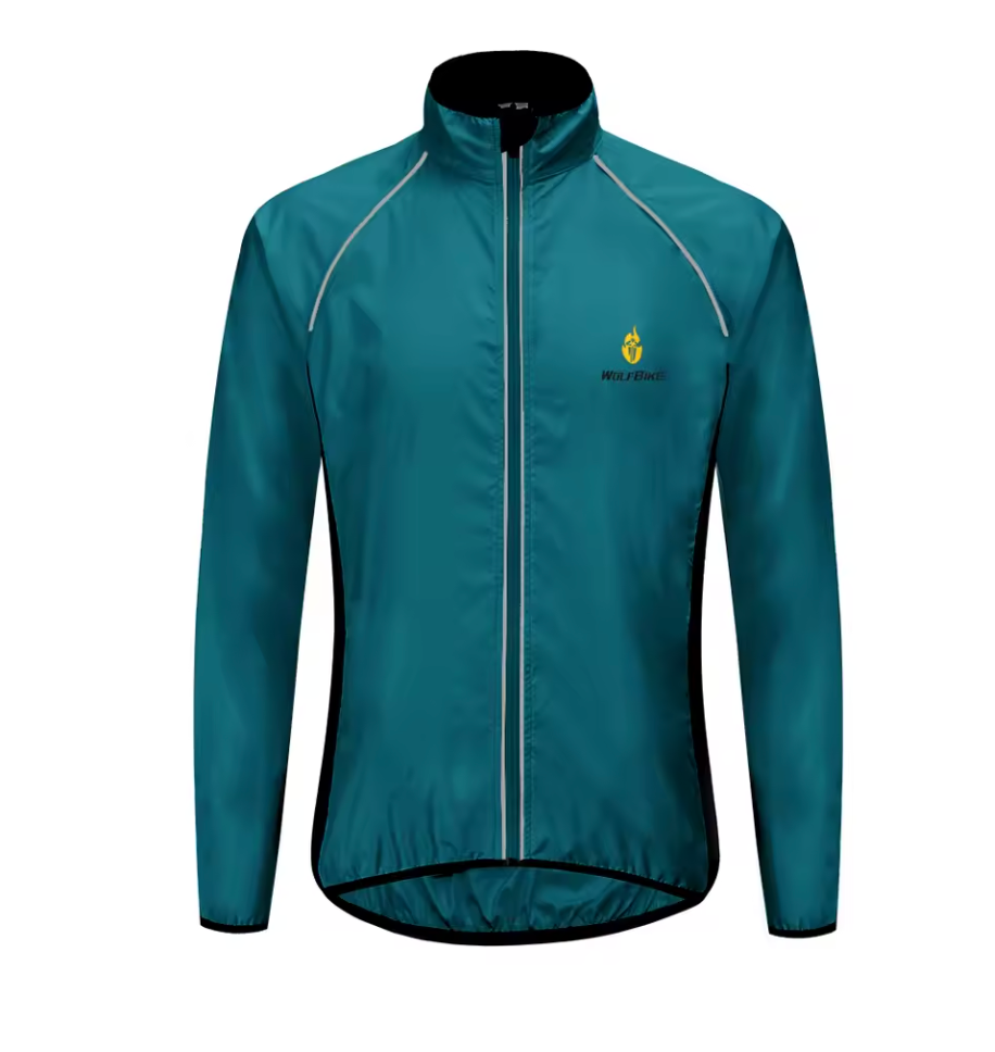 Fahrrad Jacke Winter Thermo Hohe Sichtbarkeit Winddicht Wasserdicht Outdoor