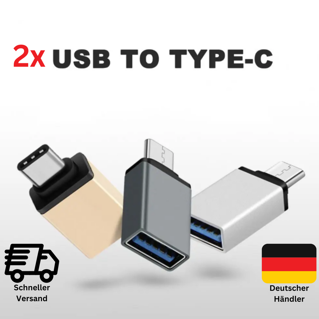 OTG Adapter USB A 3.0 Buchse auf USB C Stecker für Huawei Samsung Handy Tablet