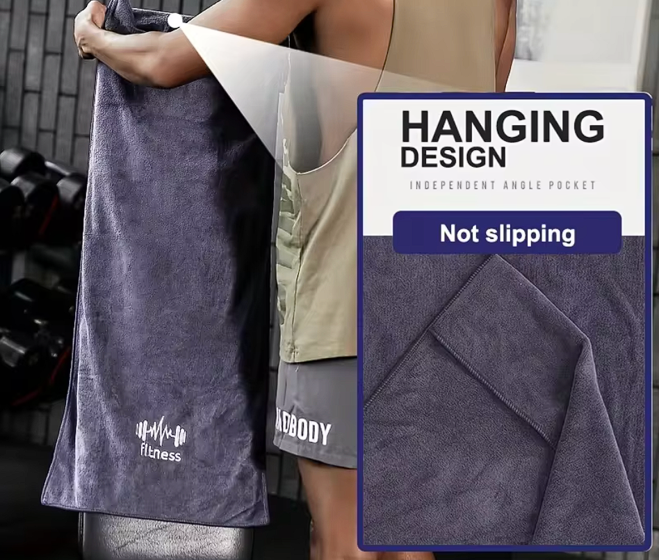 Sporthandtuch Fitness Handtuch Mikrofaserhandtuch für Sport Gym Strand