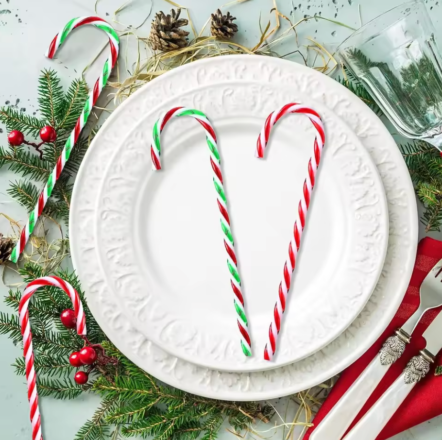 Weihnachtsbaumschmuck Zuckerstangen Weihnachtsbaum Anhänger Candycane Ornamente