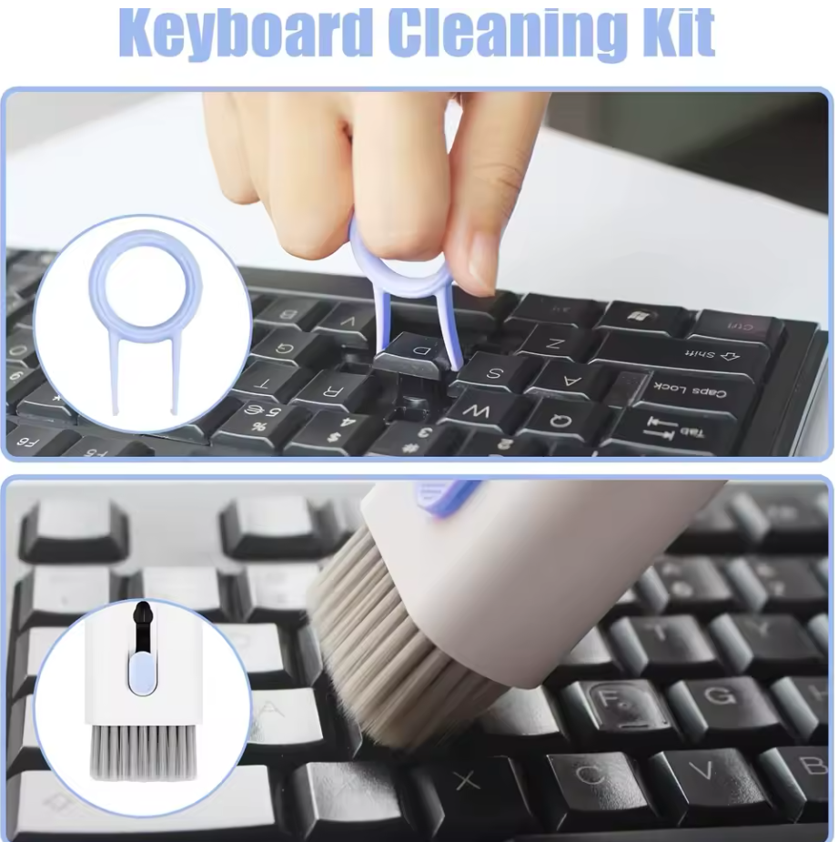 7 in 1 Reinigungsset für Tastatur Laptop Handy Keyboard Kopfhörer Display Keycap