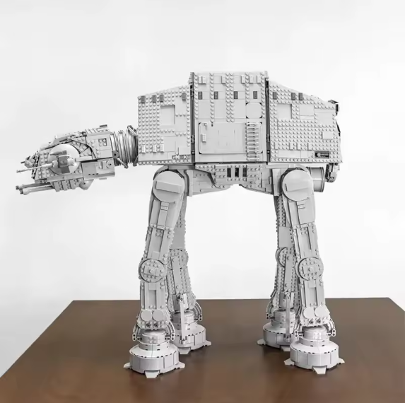 Klemmbausteine Bausatz Laufroboter Kampfroboter Sience Fiction Sci-Fi Modellbau