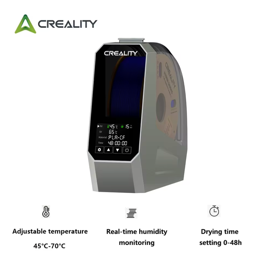 Creality Space Pi Filament-Trockner Filament Trockner 3D Drucker 1 Spule Rolle