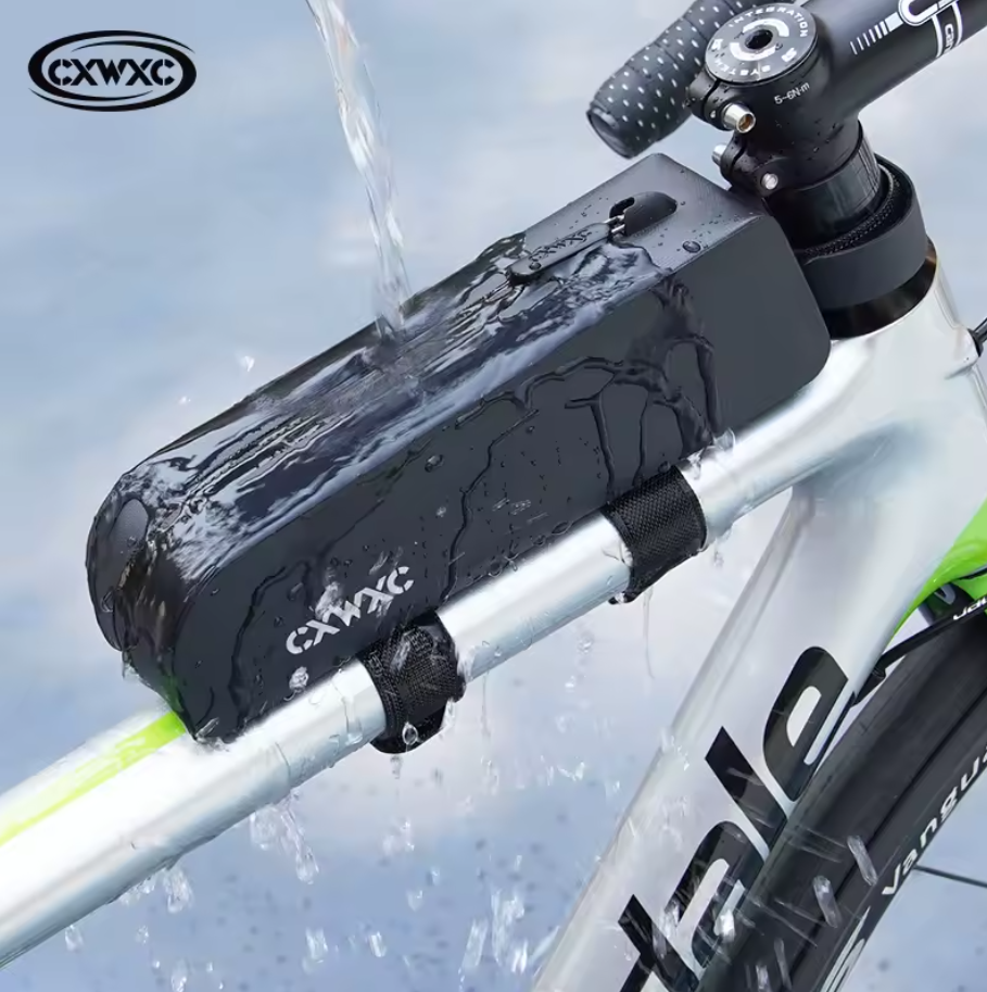 Fahrrad Rahmentasche Oberrohrtasche Magnetischer Deckel Tasche für MTB Rennräder