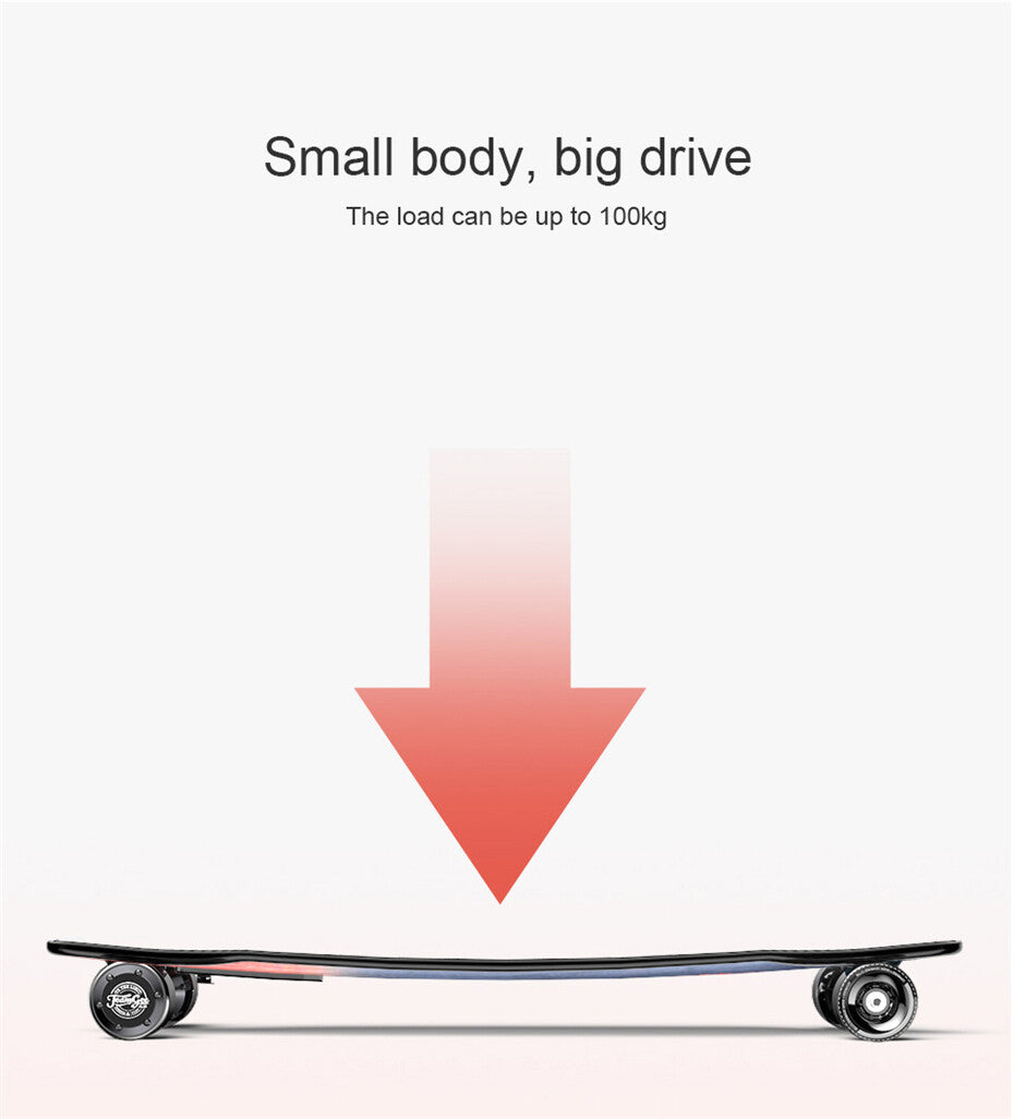 Teamgee H5 Electric Skateboard Longboard intelligente Dual 480w Motor Sehr Dünn