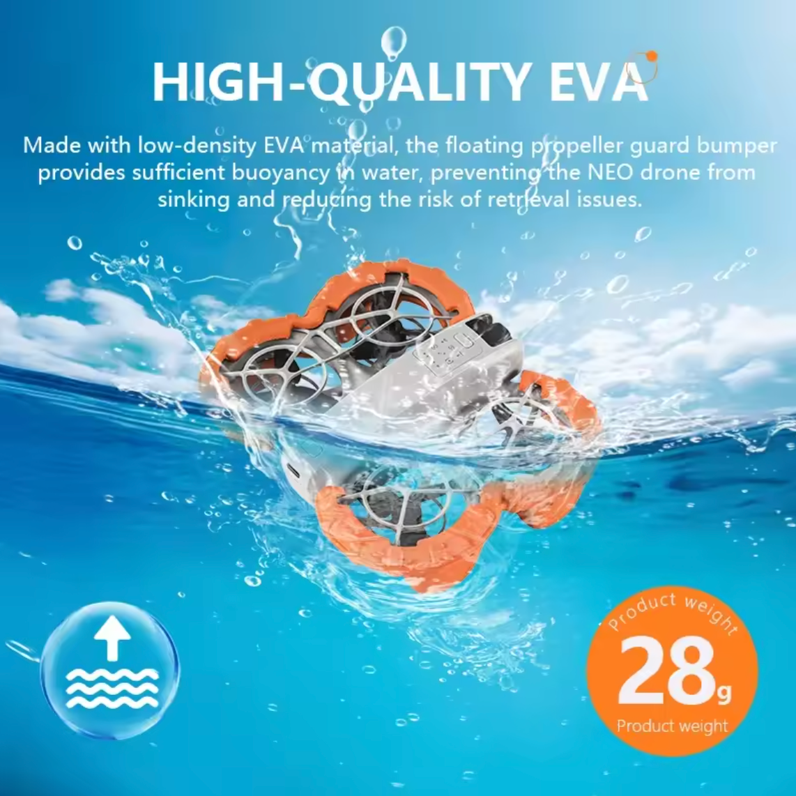 Propeller Schutz Schwimmend für DJI Neo StartRC Crash Schutz Bumper