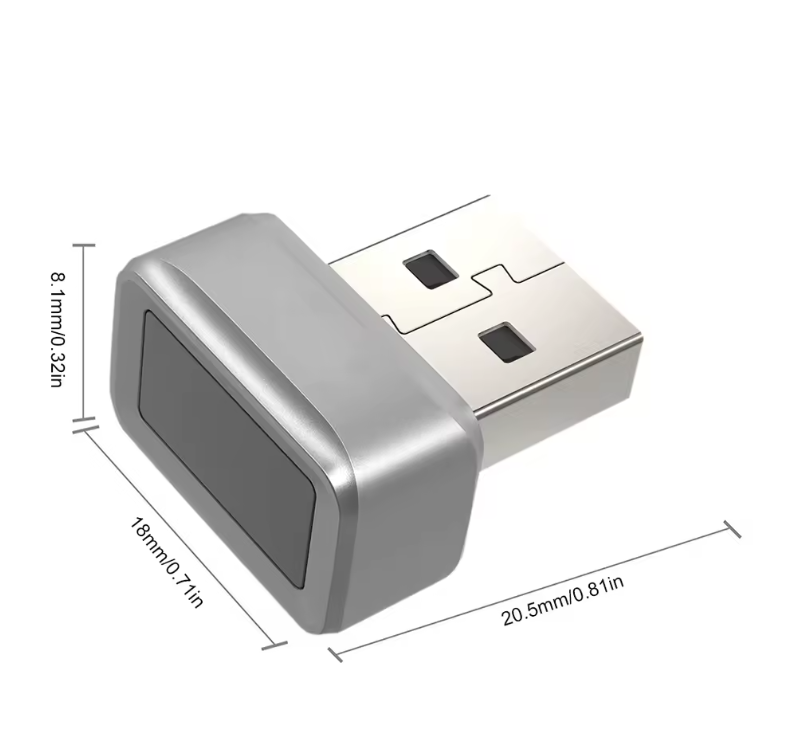 USB Fingerabdruck Sensor Fingerprint Reader USB Dongle Key Reader Sicherheit