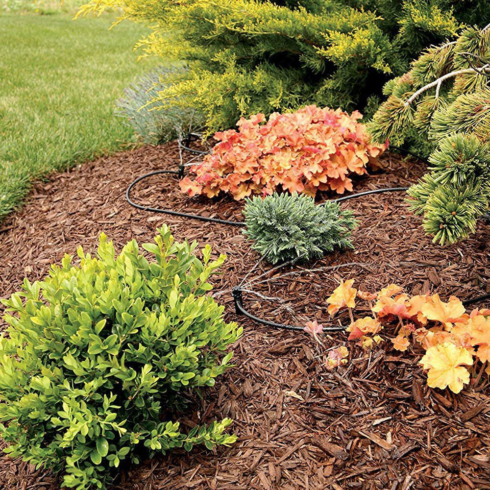 10-25-30m Automatisch Bewässerungssystem Micro Tropfschlauch Garten Bewässerung