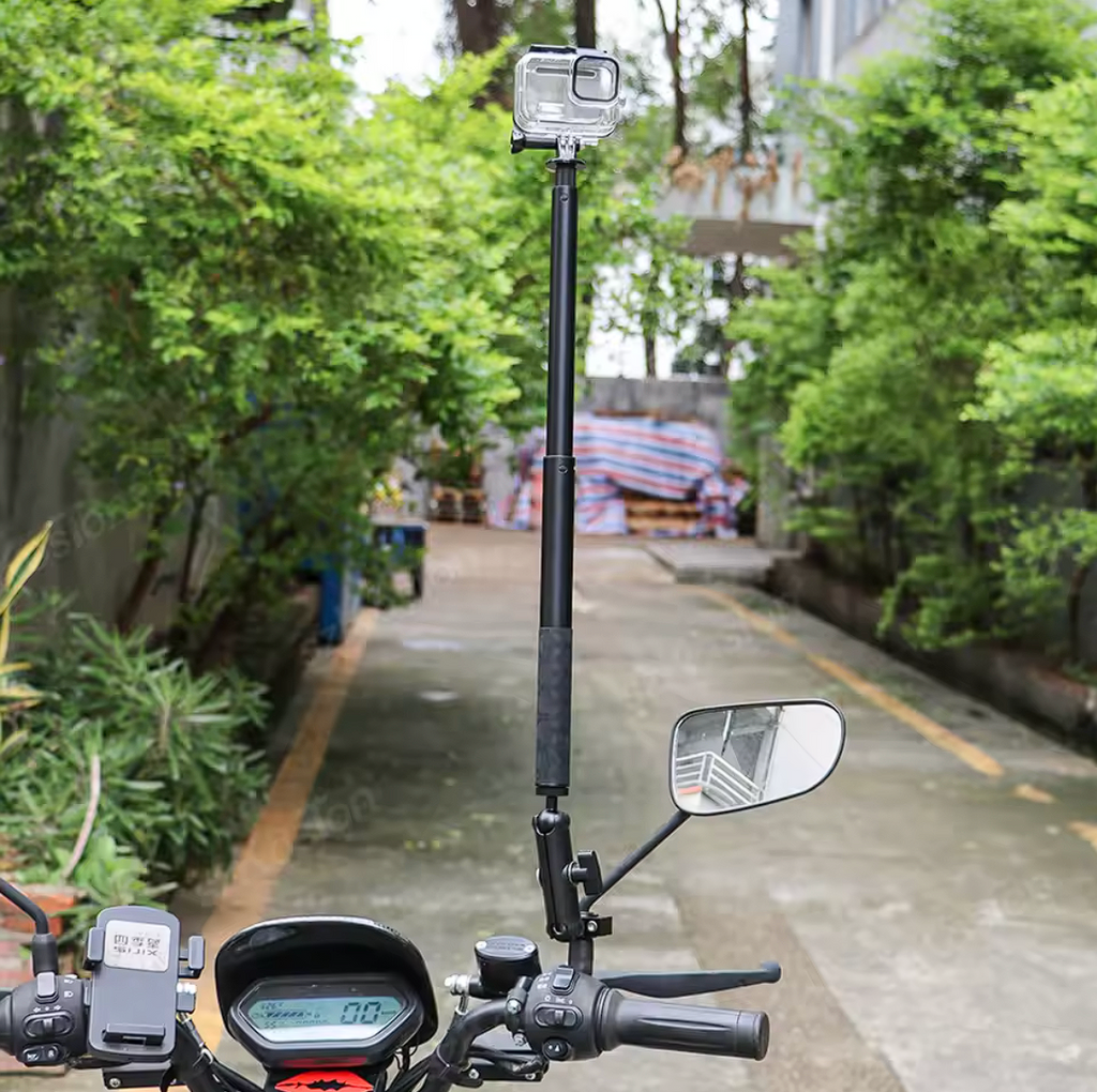 Fahrrad Motorrad Kamerahalterung Universal Actioncam Halterung Insta360 DJI Osmo