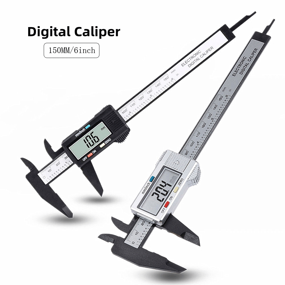 Digitaler Messschieber Schieblehre Messlehre 0-150mm LCD Display Messen Digital