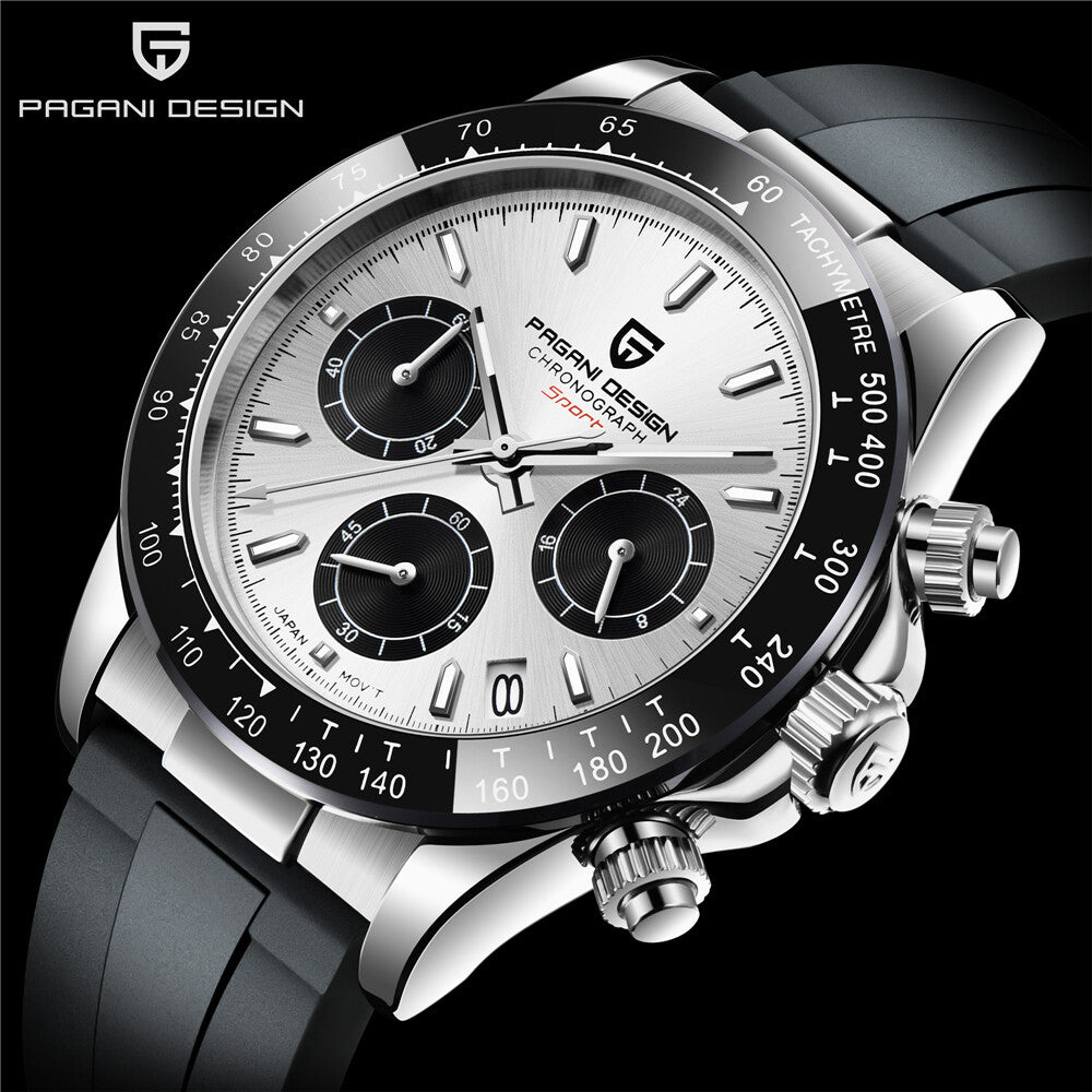 Pagani Design PD-1644 Uhr Chronometer Herrenuhr Männer Seiko VK63 Quartz
