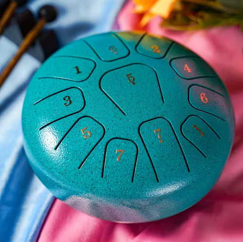 6" Tonheilung Klangschale Tonheilungseinstrument mit 11 Noten 6 Zoll