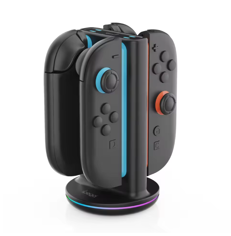 4in1 Ladestation für Nintendo Switch 2 Joy Con Ladedock Ladegerät Charger