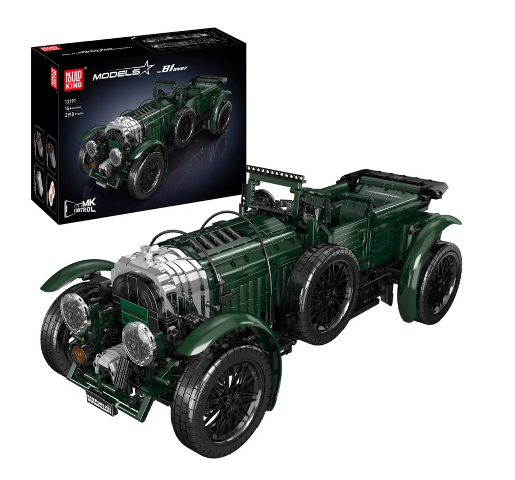 Mould King 13191 Ferngesteuertes 4,5-Liter Auto Oldtimer Bausatz 3918 Teile Neu