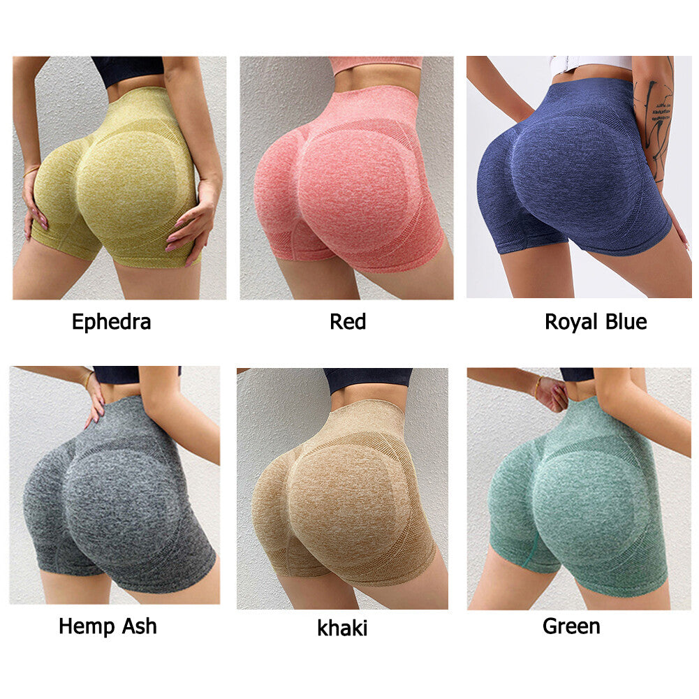 Leggings Yogahose Shorts Kurze Yoga Kurz Fitness Leggins Jogging Sporthose Damen
