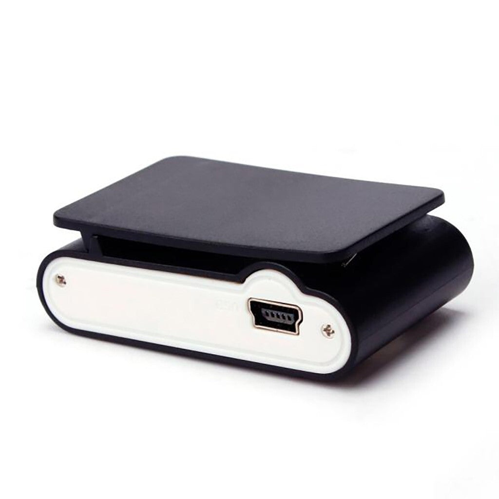 Mini Mp3 Player Display Clip Aluminium LCD Micro SD bis 32GB