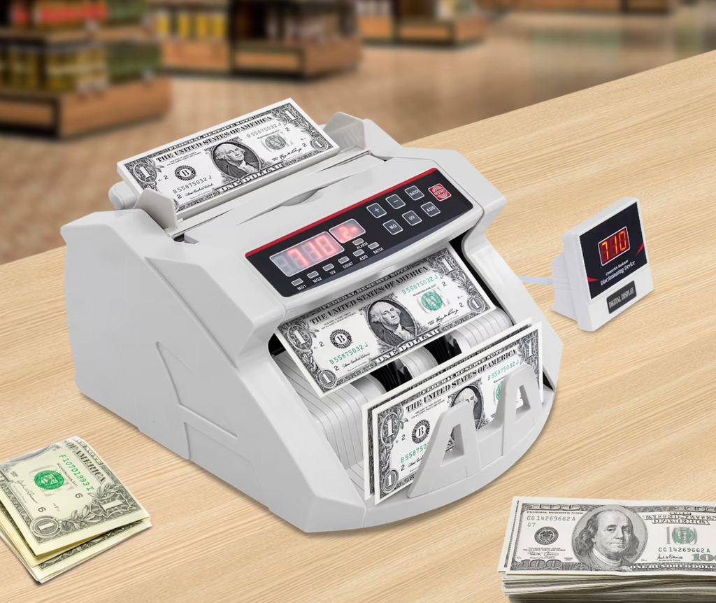 Geldzählmaschine Geldzähler Wertzähler Banknotenzähler Scheine Zählmaschine