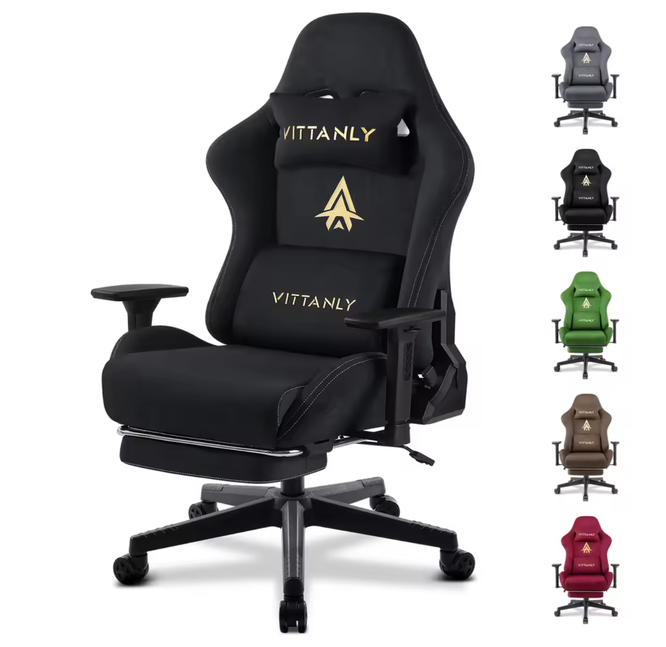 Gamingstuhl Bürostuhl Schreibtischstuhl Computerstuhl Lederimitat Ergonomisch