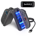 Ladestation 4in1 Joy-Con für Nintendo Switch 2 Ladedock Controller Ladegerät