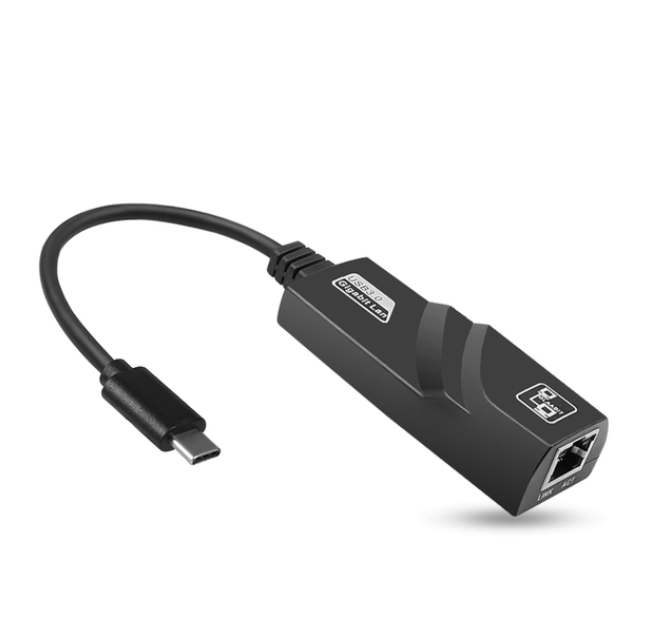 USB-C auf Ethernet Adapter-Kabel Gigabit LAN Netzwerk-Adapter Typ C zu RJ45 Mac