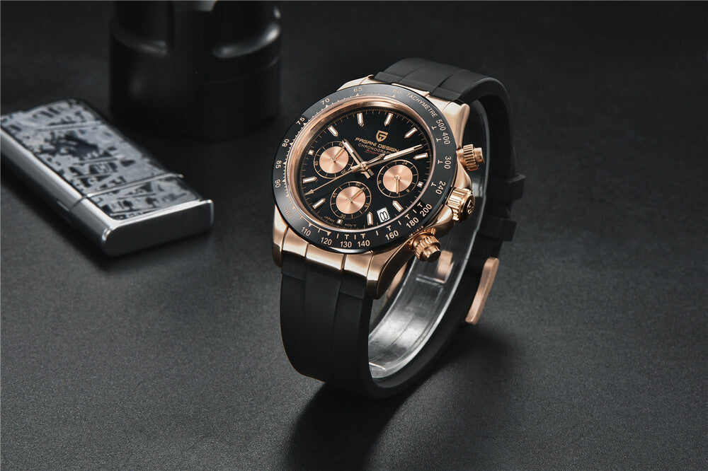 Pagani Design PD-1644 Uhr Chronometer Herrenuhr Männer Seiko VK63 Quartz