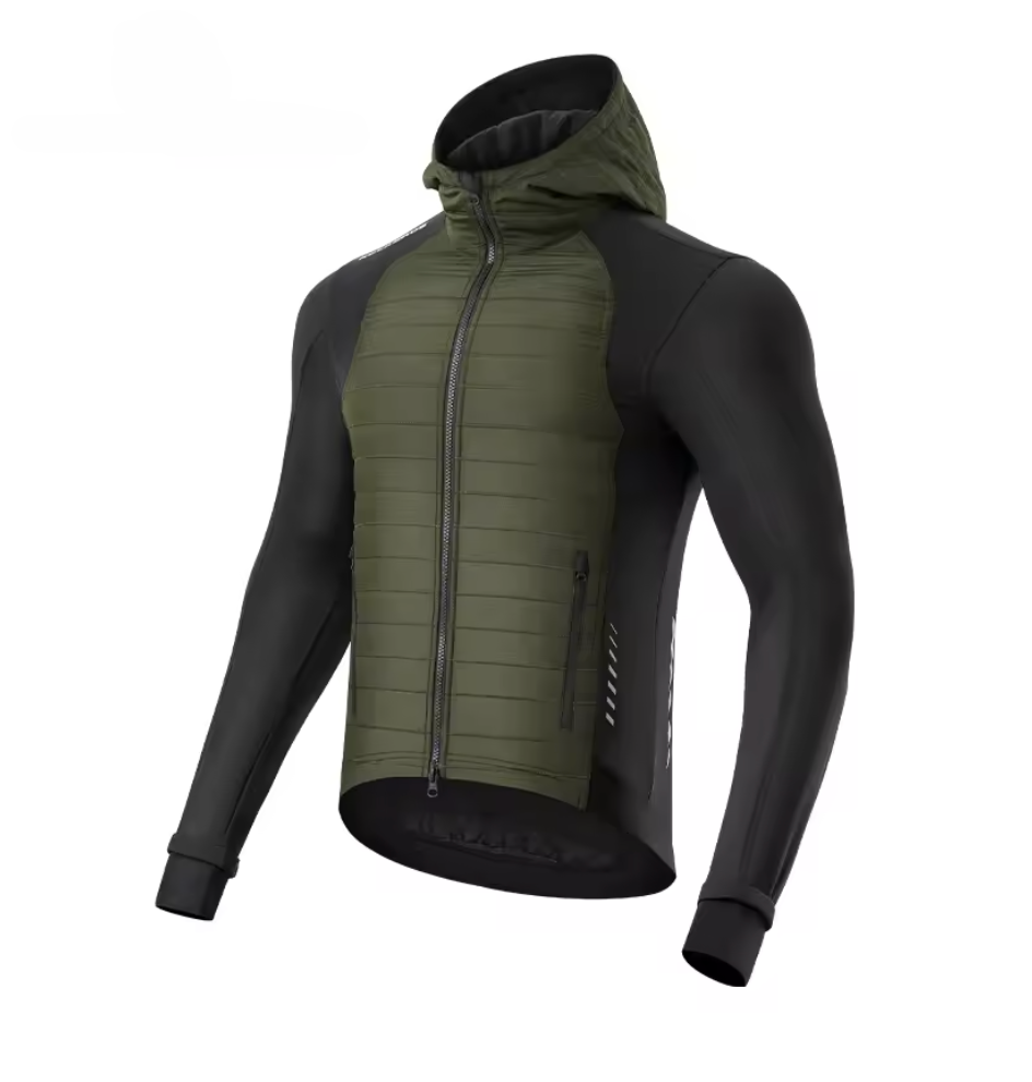 RockBros Radfahren Jacke Winterjacke Thermo Fleece Fahrradjacke Winter