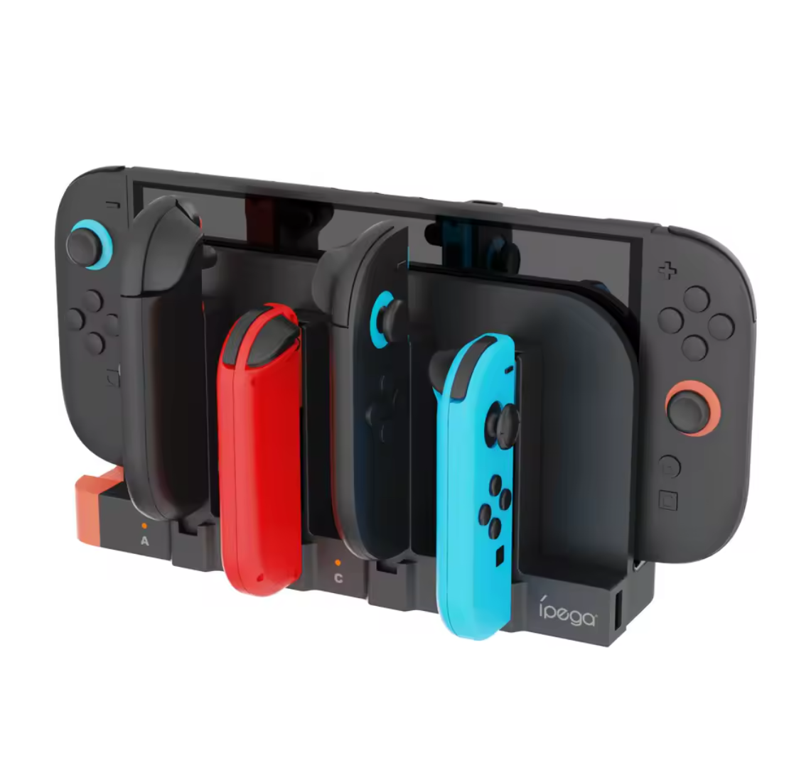 4in1 Joy-Con Ladestation für Nintendo Switch 2 Ladedock Ladegerät Charger