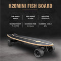 Teamgee H20 Mini Electric Skateboard Longboard intelligente Dual 450w Motor