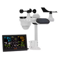 Wetterstation 7-in-1 kabellos solarbetrieben 7,5 Display digital