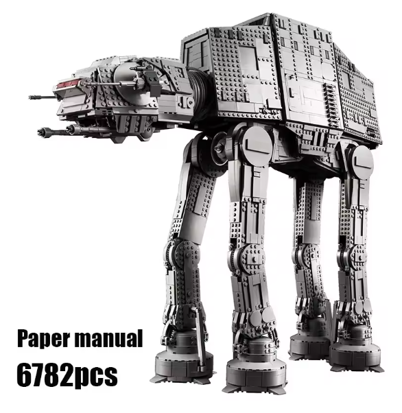 Klemmbausteine Bausatz Laufroboter Kampfroboter Sience Fiction Sci-Fi Modellbau