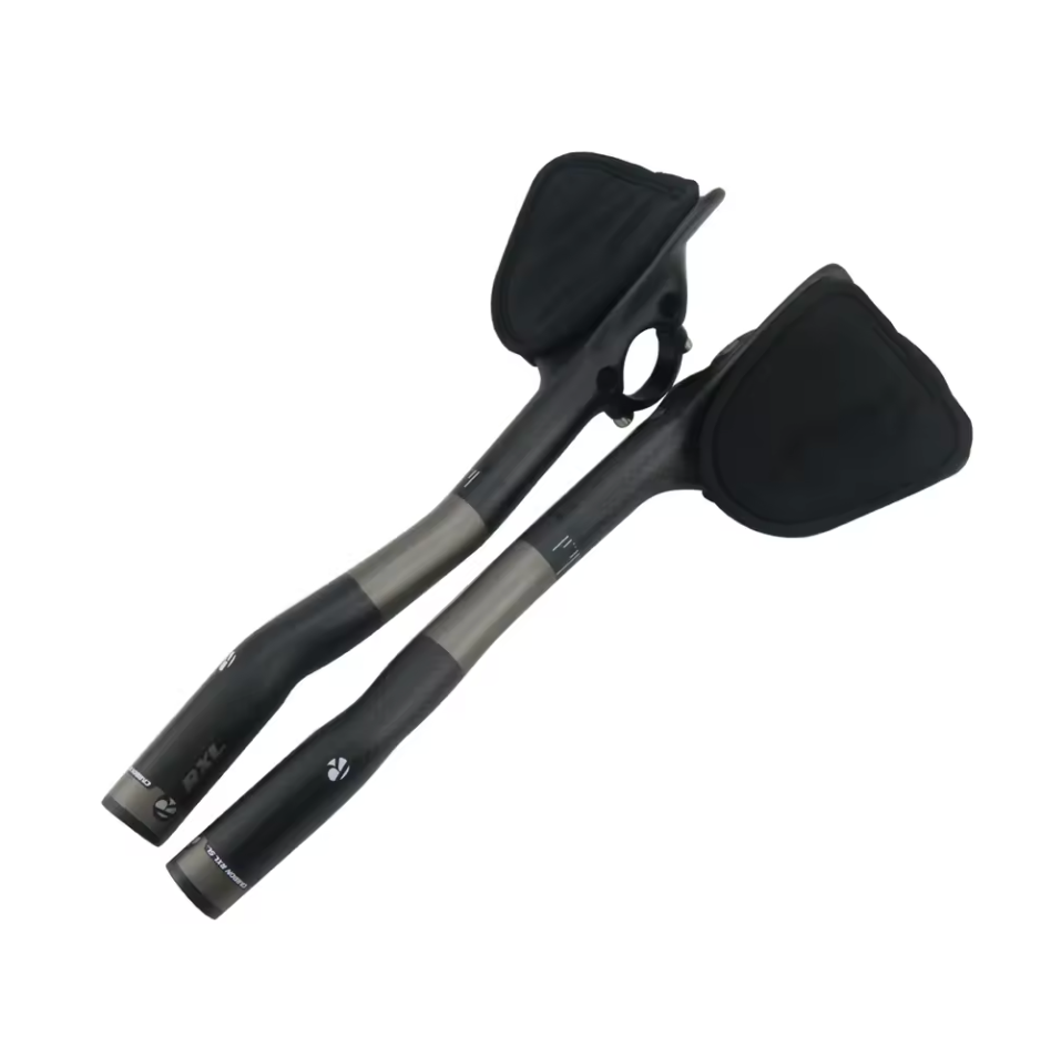 Fahrrad Triathlon Lenkeraufsatz Aerobar Auflieger Armaufleger Carbon Kohlefaser