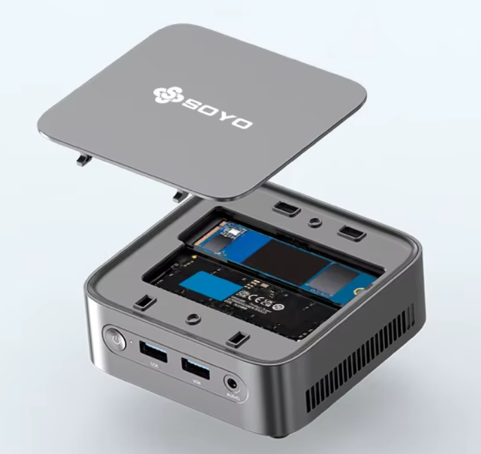 Soyo M4 Plus2 Mini PC Intel N150 CPU 16GB DDR5 Ram 512GB M.2 SSD Win11