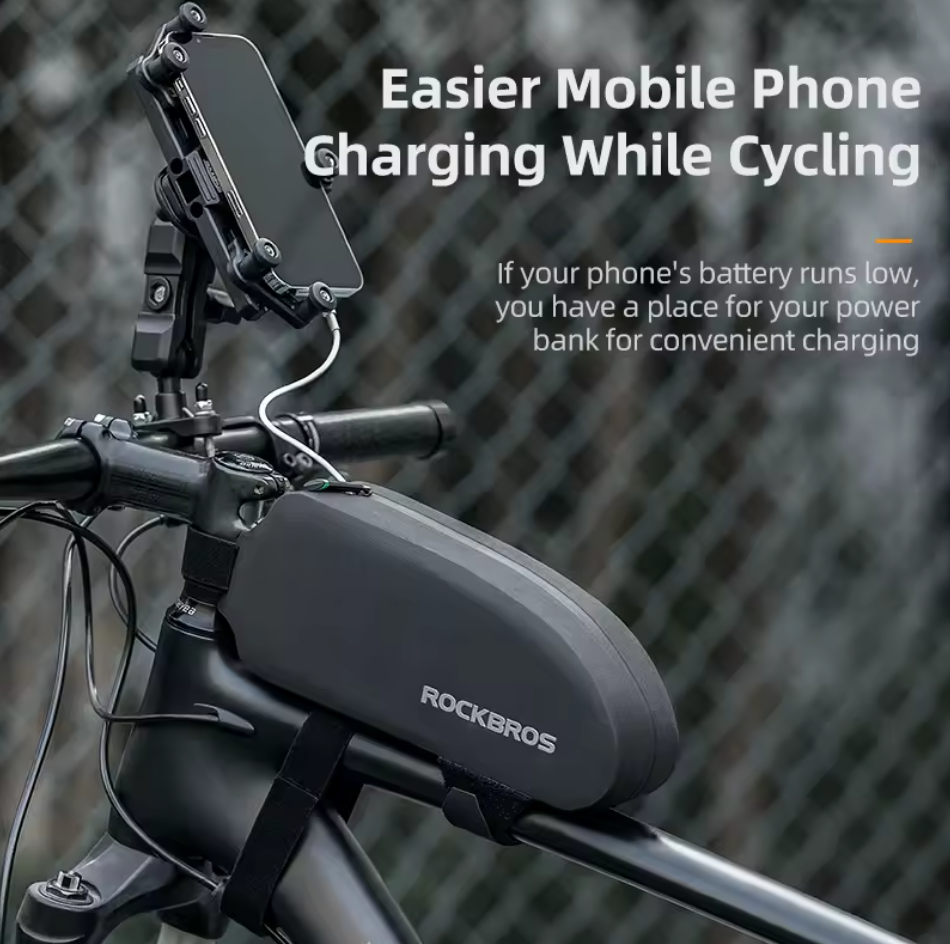 Rockbros Fahrrad Oberrohrtasche Wasserdicht Gravelbike Rennrad Fahrradtasche