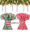 Weihnachtsbaumschmuck Zuckerstangen Weihnachtsbaum Anhänger Candycane Ornamente
