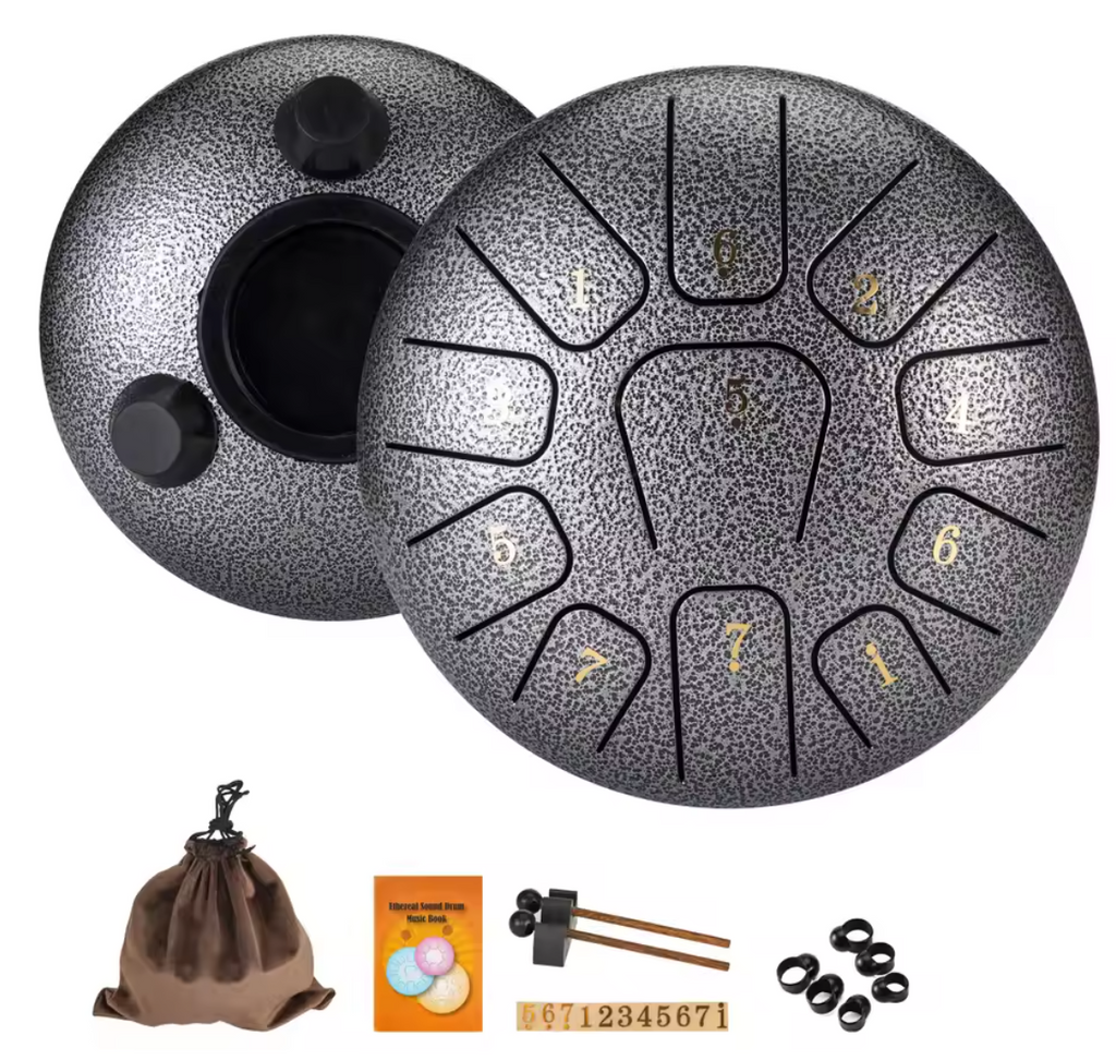 6" Tonheilung Klangschale Tonheilungseinstrument mit 11 Noten 6 Zoll