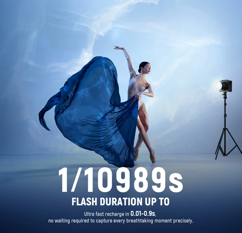 NEEWER Q6 600 Ws 2,4 G TTL Outdoor Blitzgerät Studioblitz mit App-Steuerung