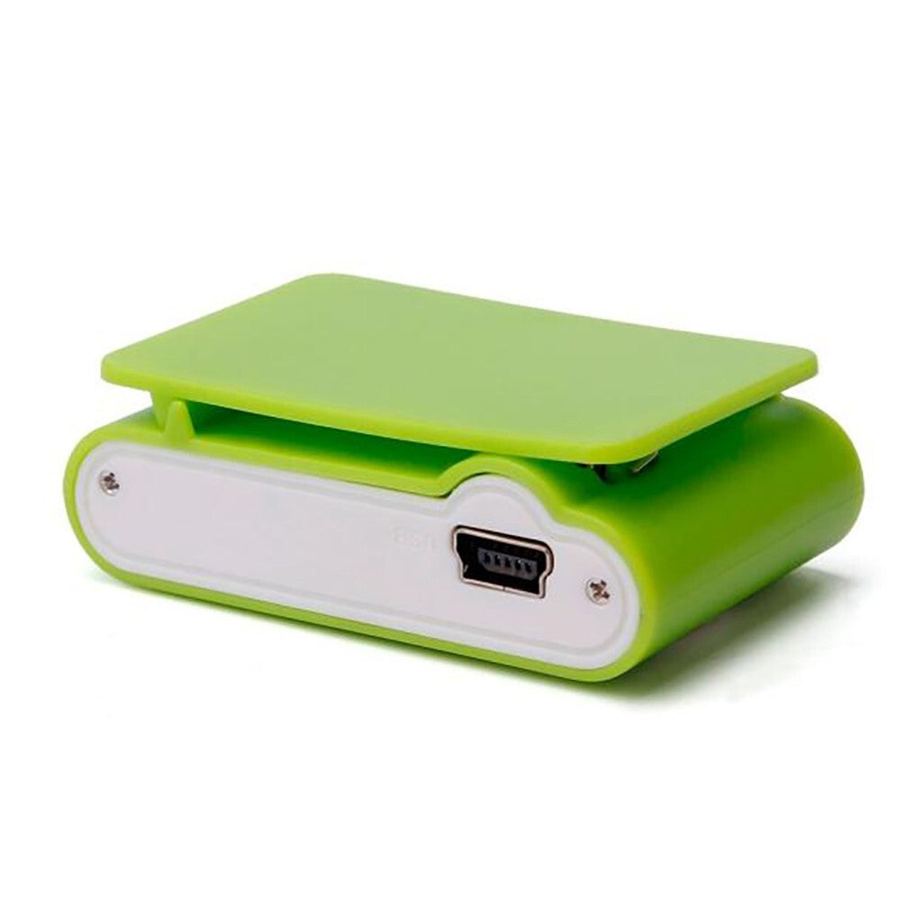 Mini Mp3 Player Display Clip Aluminium LCD Micro SD bis 32GB