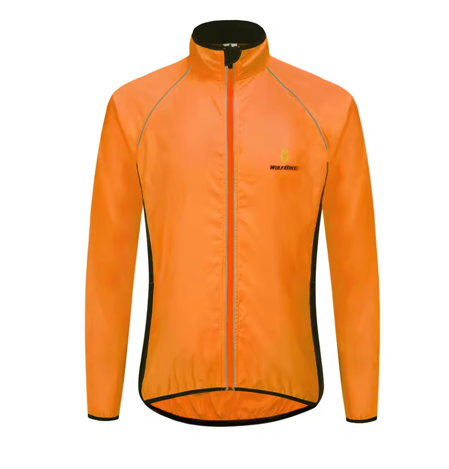 Fahrrad Jacke Winter Thermo Hohe Sichtbarkeit Winddicht Wasserdicht Outdoor