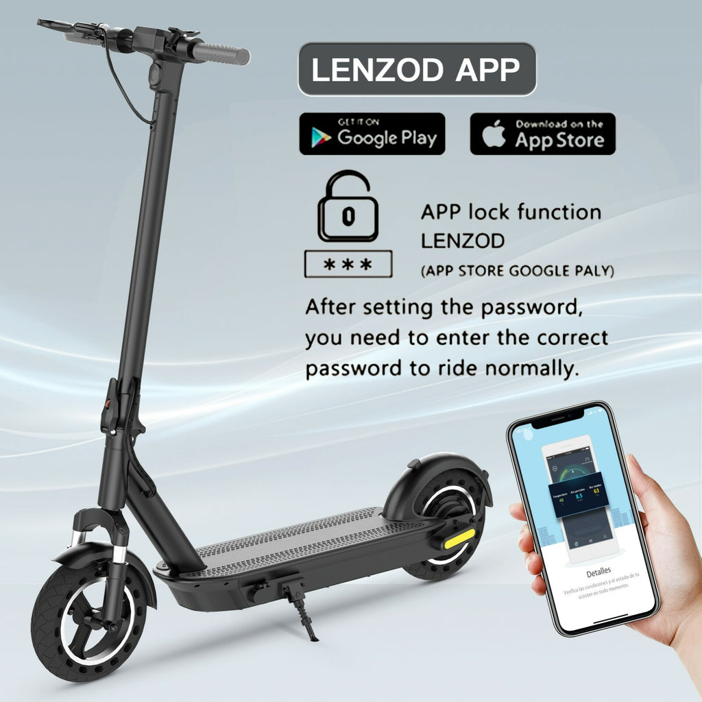 E-Scooter Elektroroller Faltbar Escooter Elektro Roller 10 Zoll Scooter X10