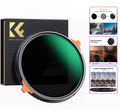K&F Concept Variabler ND-Filter Kamerafilter ND4 bis ND64 Zirkular Polarisiert