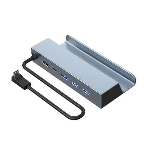 5 in 1 USB-C Dockingstation für Steam Deck Nintendo Switch ROG Ally