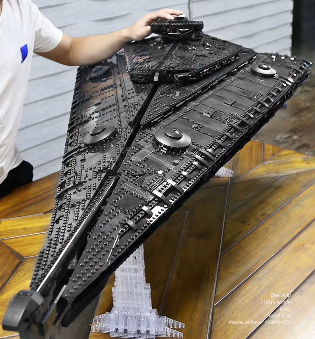 Mould King 21004 Dreadnought Starship Baumodell Set Klemmbausteine 10368 Teile