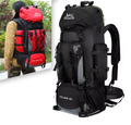 90L Wanderrucksack Rucksack Camping Trekking Wasserresistent Outdoor Ausrüstung