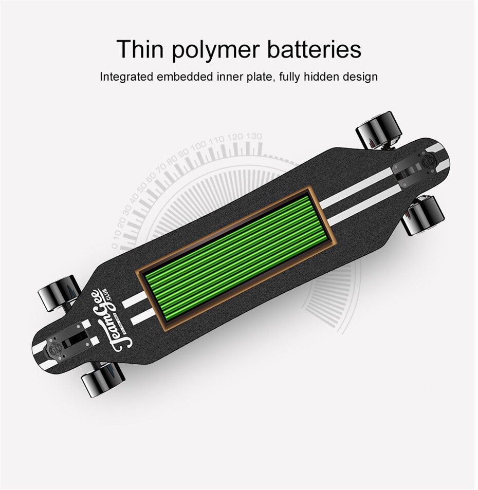 Teamgee H5 Electric Skateboard Longboard intelligente Dual 480w Motor Sehr Dünn