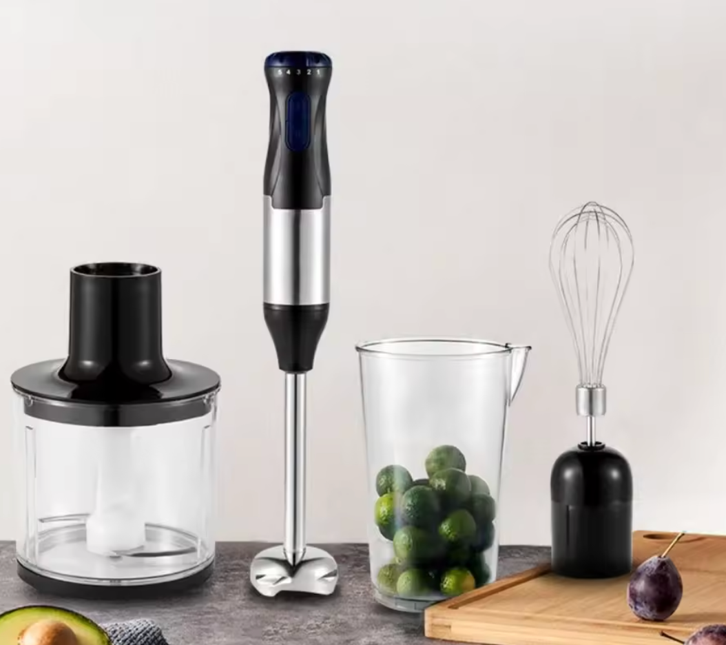 Stabmixer Handmixer Hand Rührer Mixer Handrührgerät mit Zubehör Zerkleinerer