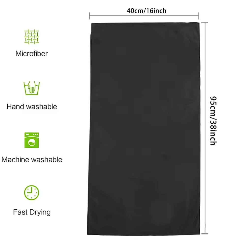 Sporthandtuch Fitness Handtuch Mikrofaserhandtuch für Sport Gym Strand